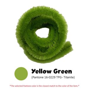 Pipecleaner Single Colour 6mm - Yellow Green