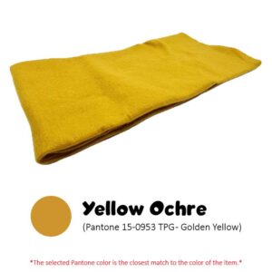 Soft Felt Cloth (30cmx30cmx1.4mm) - 61 Yellow Ochre