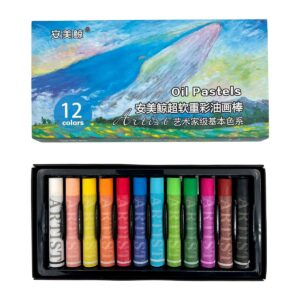 Amazing Soft Oil Pastel - 12 Colour