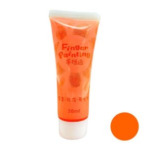 Finger Paint Tube 30ml - Orange