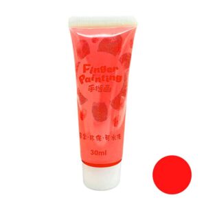 Finger Paint Tube 30ml - Red