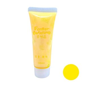 Finger Paint Tube 30ml - Yellow