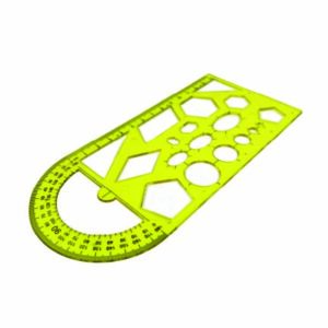 Geometry Stencil Ruler Assorted