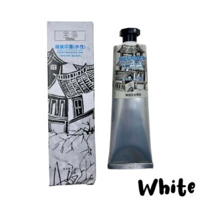 Waterbased Block Printing Ink 100ml - White