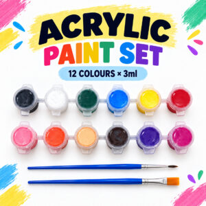 Acrylic Colour Tube 12col*3ml