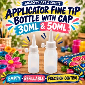 Applicator Fine Tip Bottle With Cap