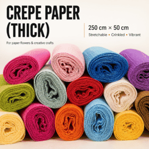 Crepe Paper (Thick) 250cm x 50cm