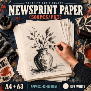 Newsprint Paper (500pcs/pkt)