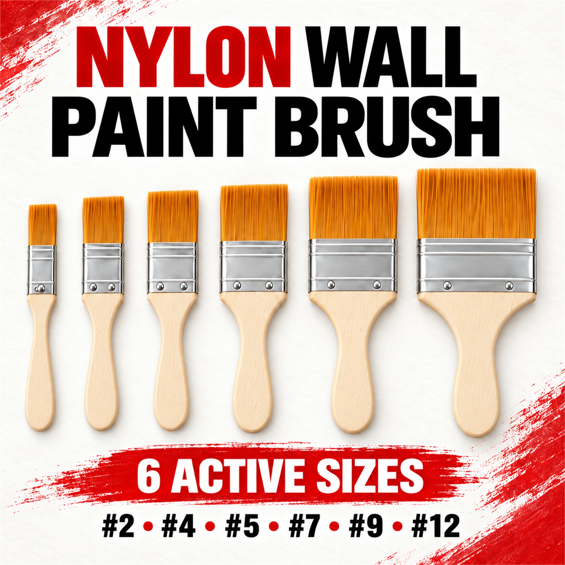 Nylon Wall Paint Brush