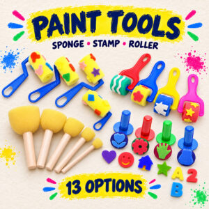 Paint Tools (Sponge/Stamp/Roller)