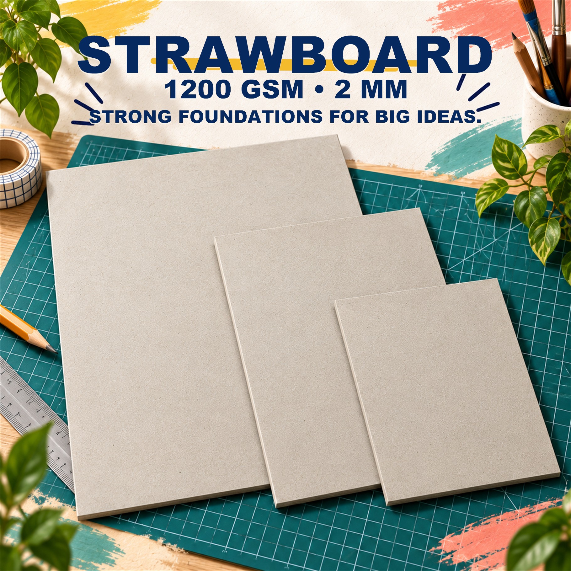 Strawboard 1200Gsm X 2mm