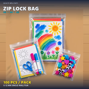 Zip Lock Bag (100pcs/pkt)