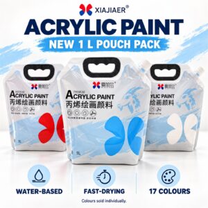 Xiajiaer Acrylic Paint 1000ml