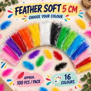 Feather Soft 5cm (100pcs/pkt)