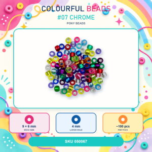 Colourful Beads - #07 Chrome