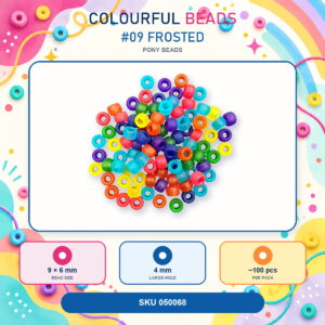 Colourful Beads - #09 Frosted