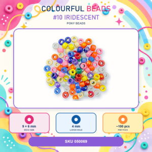 Colourful Beads - #10 Iridescent