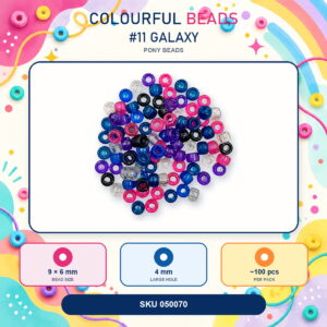 Colourful Beads - #11 Galaxy