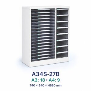 Metal Cabinet A3 / A4 [Pre-Order] - A34S-27A, A3 18 Layers, A4 9 Layers