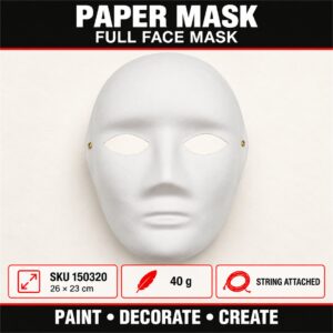 Paper Mask - Full Face Mask