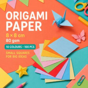 Origami Paper (100pcs/pkt) - 8cm x 8cm