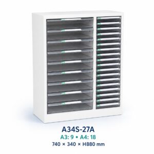 Metal Cabinet A3 / A4 [Pre-Order] - A34S-27A, A3 9 Layers A4 18 Layers