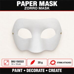 Paper Mask - Zorro Mask