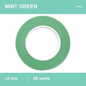 Floral Tape - Mint Green