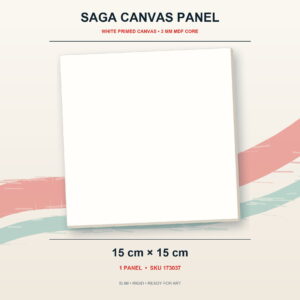 Saga Canvas Panel - 15cm x 15cm