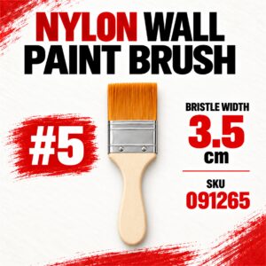 Nylon Wall Paint Brush - #5