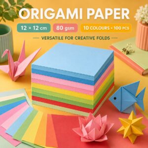 Origami Paper (100pcs/pkt) - 12cm x 12cm