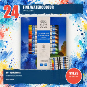 W&N Watercolour Sets - 24 Colours