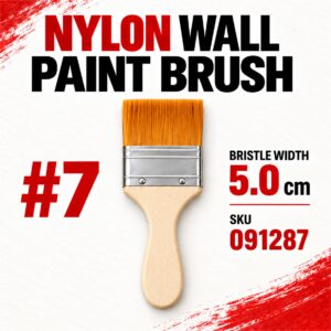 Nylon Wall Paint Brush - #7