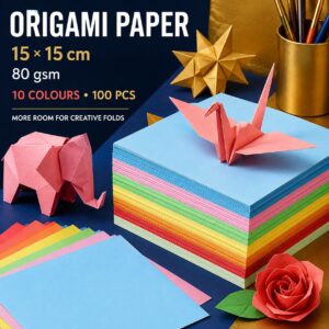 Origami Paper (100pcs/pkt) - 15cm x 15cm