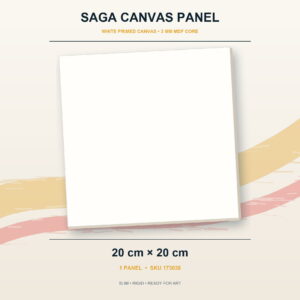 Saga Canvas Panel - 20cm x 20cm