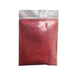 Laser Fine Glitter 10g - Red