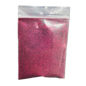 Laser Fine Glitter 10g - Rose Red