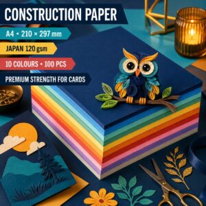 Art Paper Construction Paper 100shts 80/120gsm - A4, 120gsm