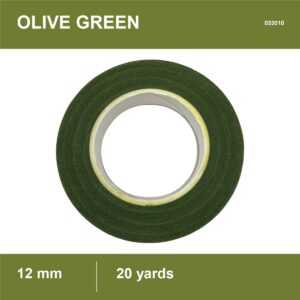 Floral Tape - Olive Green
