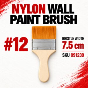 Nylon Wall Paint Brush - #12