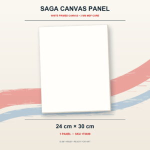 Saga Canvas Panel - 24cm x 30cm