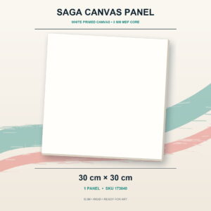 Saga Canvas Panel - 30cm x 30cm