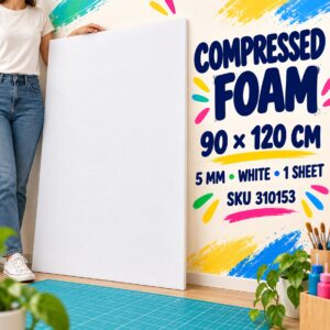 Compressed Foam - 90cm x 120cm x 5mm