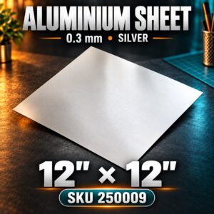Aluminium Sheet - 12" x 12"