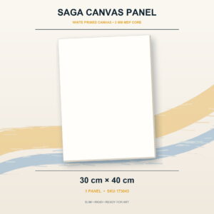 Saga Canvas Panel - 30cm x 40cm