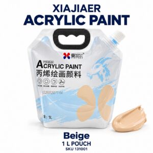 Xiajiaer Acrylic Paint 1000ml - BEIGE