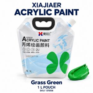 Xiajiaer Acrylic Paint 1000ml - Grass Green
