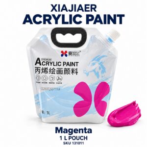 Xiajiaer Acrylic Paint 1000ml - Magenta