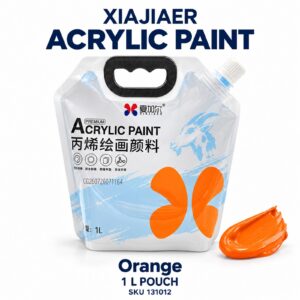 Xiajiaer Acrylic Paint 1000ml - Orange
