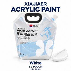Xiajiaer Acrylic Paint 1000ml - White
